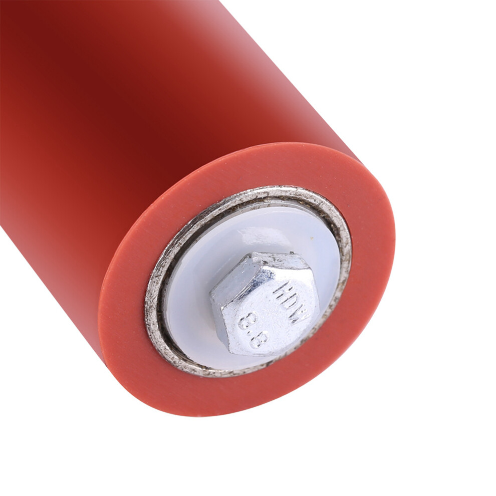 40Mm Silicone High Temp Hand Pressure Roller For Pvc Welding, Red 7891341244566