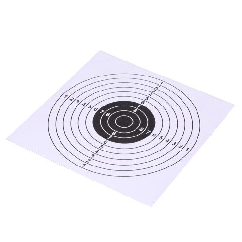 Bow Shooting Practice 100pcs 14*14cm Archery Target Paper Sheets 2