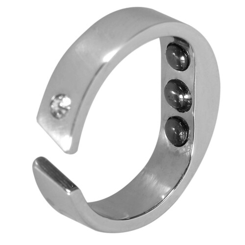 Adjustable Titanium Snoring Relief Ring Safe Acupressure Treatment