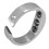 Adjustable Titanium Snoring Relief Ring Safe Acupressure Treatment 10