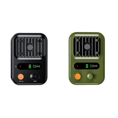 (green) 3-level Dog Barking Deterrent Device Rechargeable Ultrasonic Warning 2
