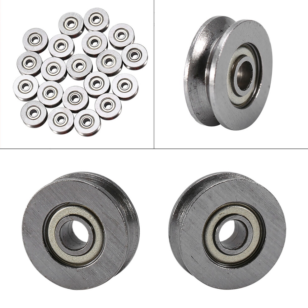 High Quality 20X V623zz V Groove 3X12x4mm Bearings For Rail Systems 3401341251132