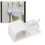Wall Mounted Waterproof Toothbrush Holder with Self-Adhesive Mounting 1
