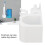 Wall Mounted Waterproof Toothbrush Holder with Self-Adhesive Mounting 5
