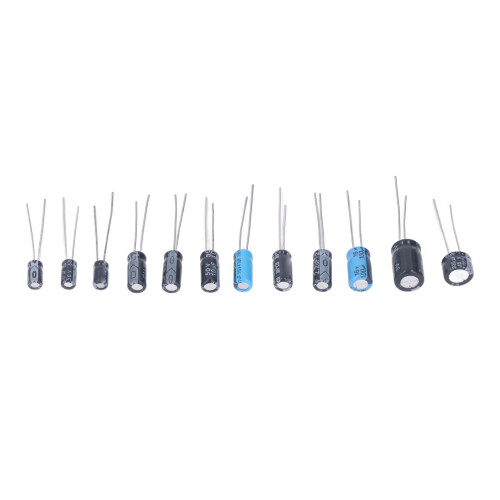 120Pcs 12 Types Electrolytic Capacitor Assortment 2