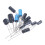 120Pcs 12 Types Electrolytic Capacitor Assortment 8