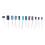 120Pcs 12 Types Electrolytic Capacitor Assortment 1