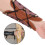 Leather Archery Arm Guard, Adjustable, Lightweight, Brown, 21x18.5cm 11