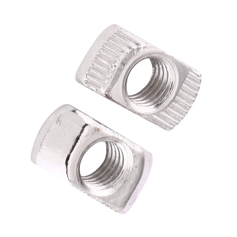 Eu30 M4 T Slot Hammer Head Nut Nickel Plated Carbon Steel 50Pcs 4951341253548