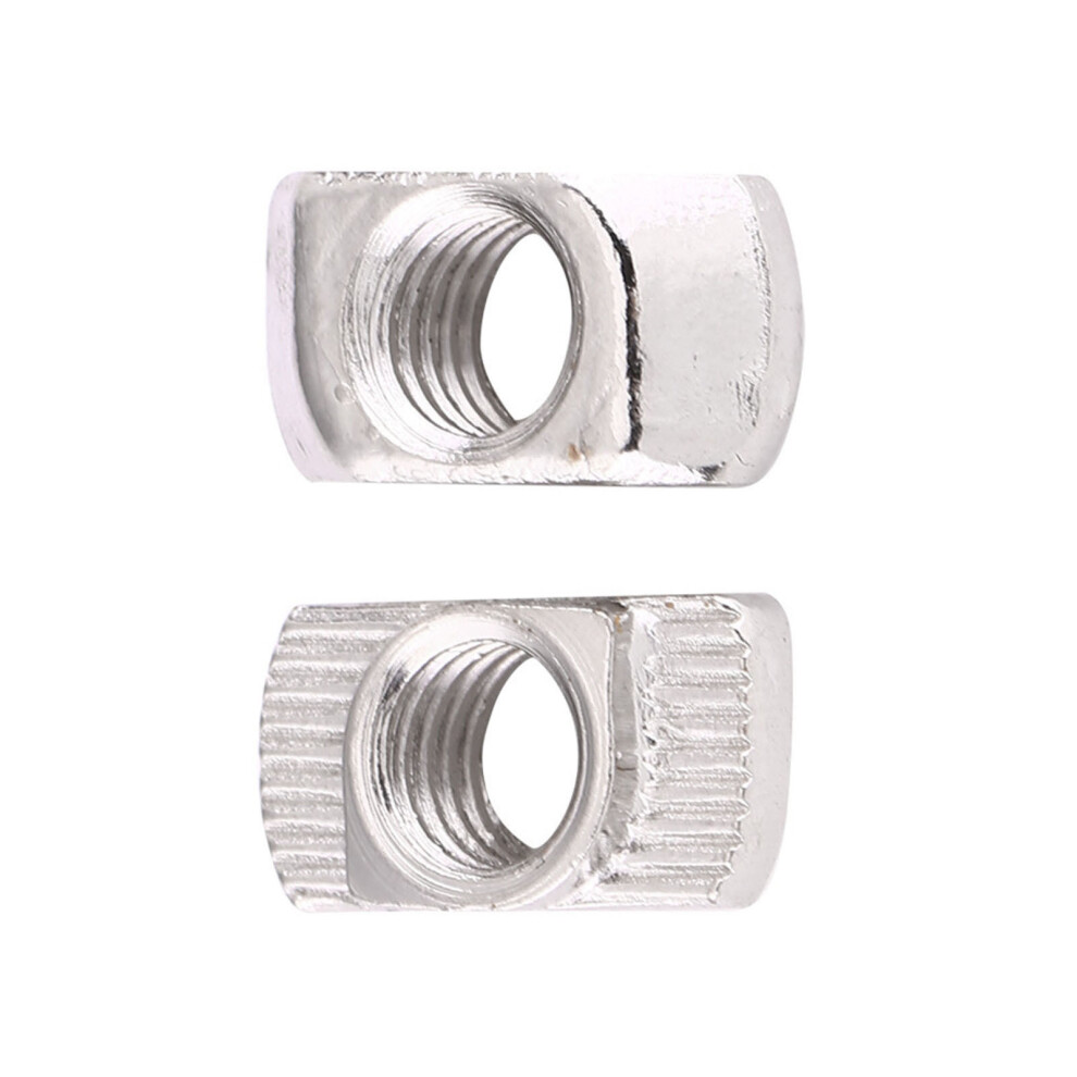 Nickel Plated M5*15.5*8 T Slot Nuts For Aluminum Profiles 50Pcs 4941341253464