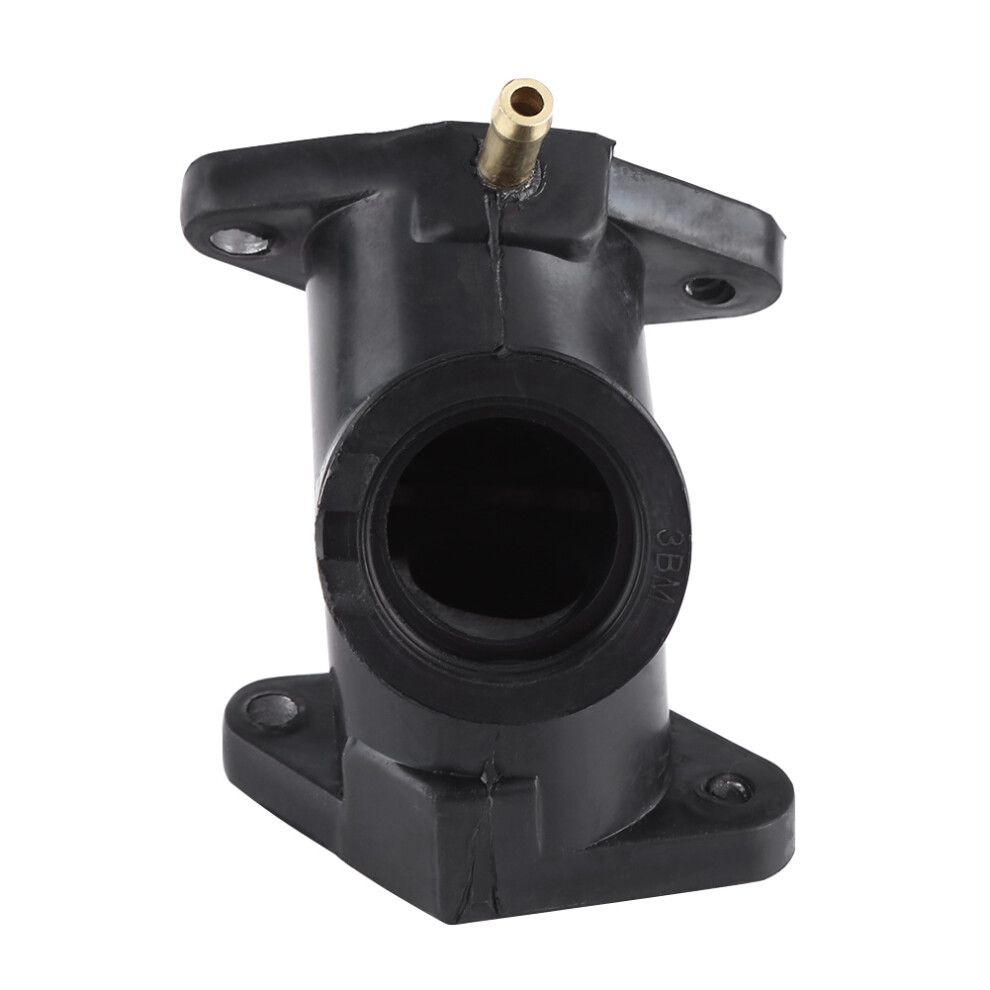 Motorcycle Carb Intake Adapter For Xv250,Xv125,Xvs125,Xvs240 - Durable Rubber Black 7611341253838