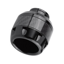 Karbonfaser Motorrad-Vorderradgabelrahmen-Schutz, Sturzpads, 5,1x5x1,4 cm