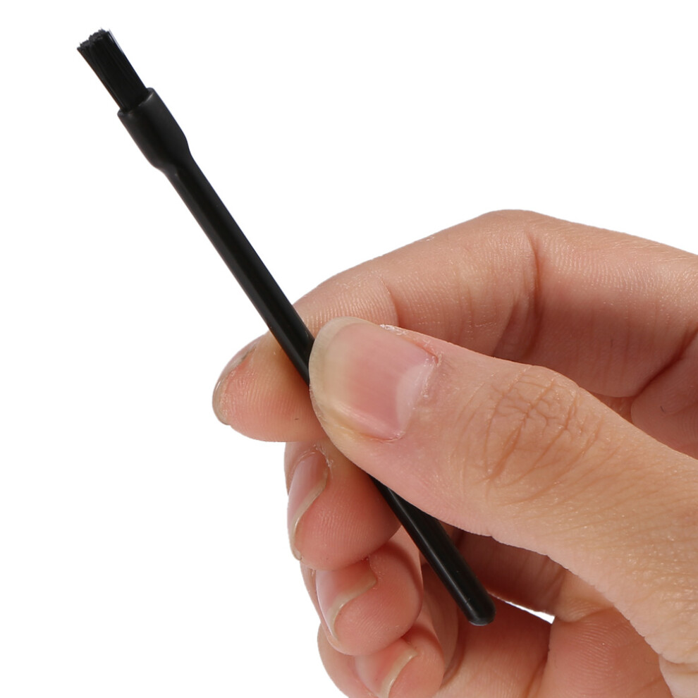 Black 50Pcs Disposable Lip Brush Cosmetic Applicator Wand Tools Set