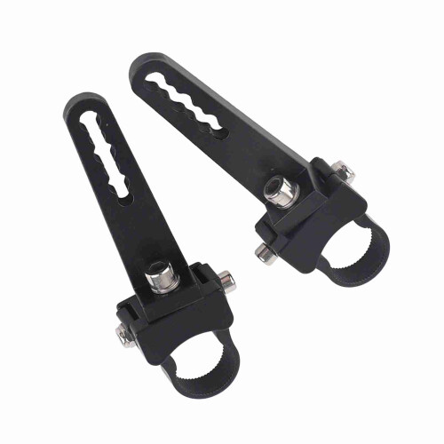 No-Drill 1" Aluminum Clamps: Versatile LED Light Mounting