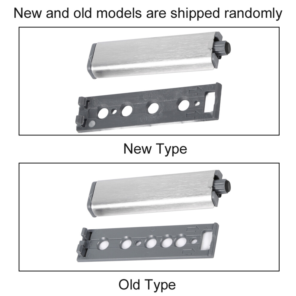 Stainless Steel Push To Open Hinge Damper Buffer For Cabinets 2.2X12cm 7891341258372