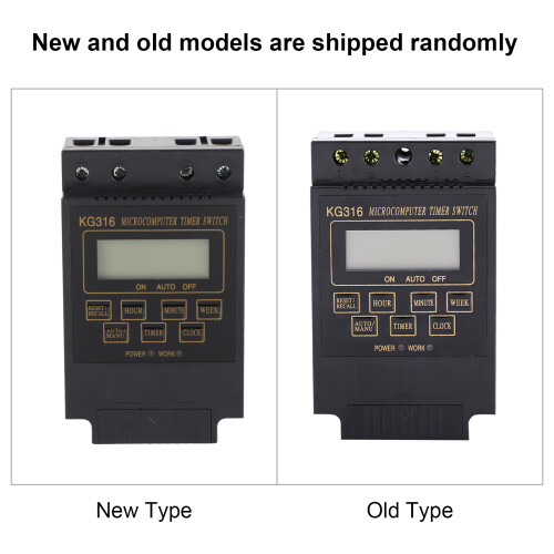 LCD-Digital-Timer-Schalter programmierbar 10A 120x74x51mm AC220V 2