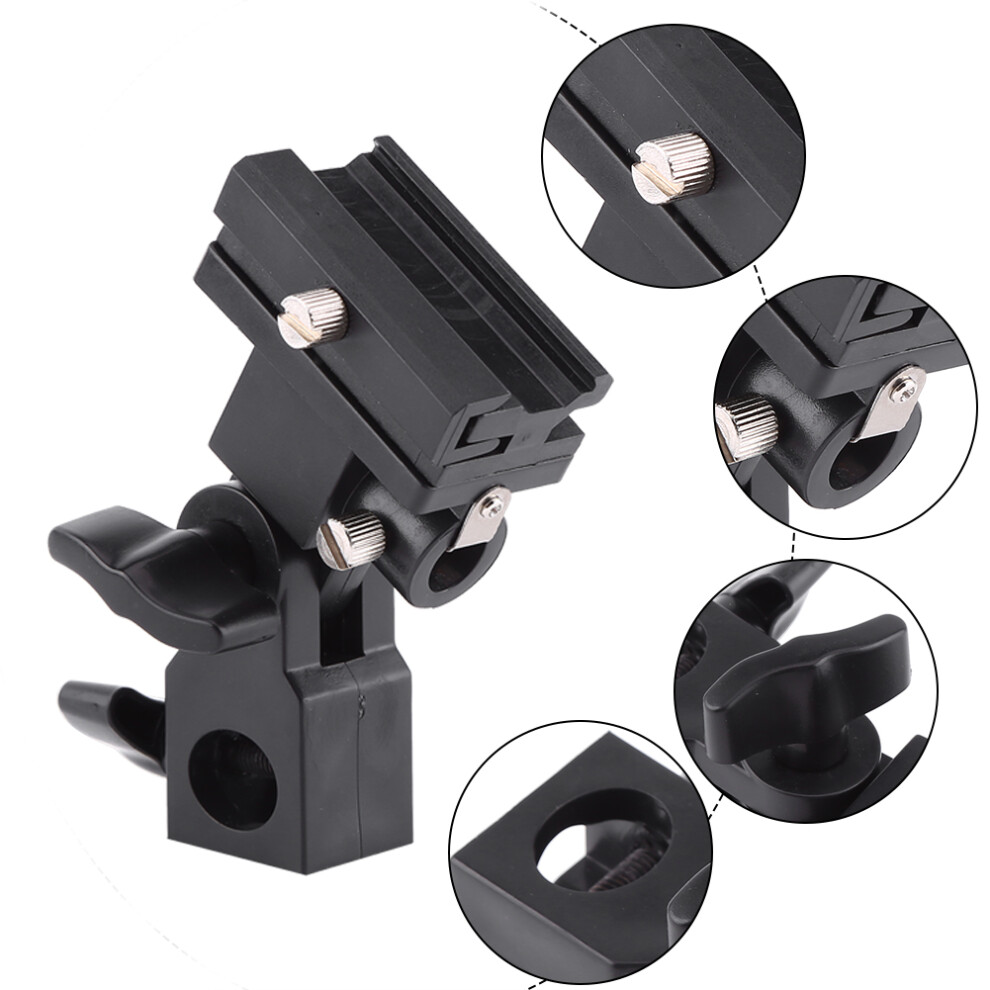 Hot Shoe Flash Umbrella Holder Stand Bracket For Photography Black/Light 4671341259288