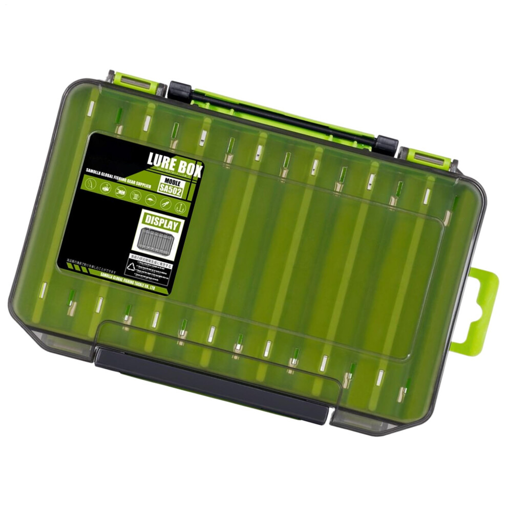 Tackle Box - Organized Fishing Bait Storage Box | Portable Tackle Organizer for Hooks, Lures, and Accessories-image-OPC-PJMFNQF-NEW