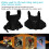 Motorcycle Vest Shockproof Breathable Chest Back 7