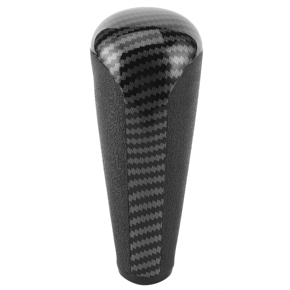 Carbon Fiber Pattern Car Gear Shift Knob Head 9121376674983