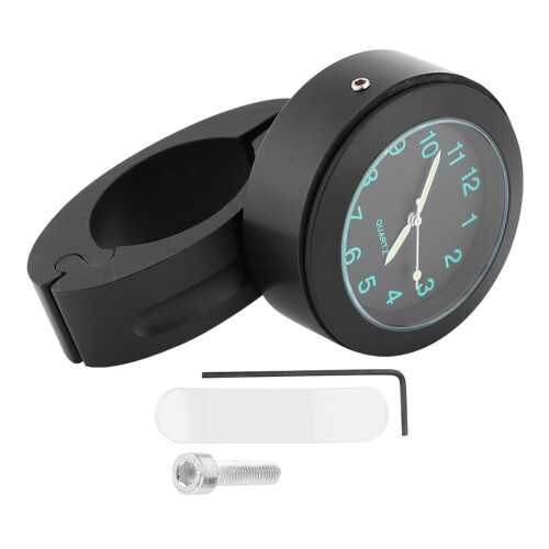 22/25mm Motorcycle Handlebar Mount Clock Universal