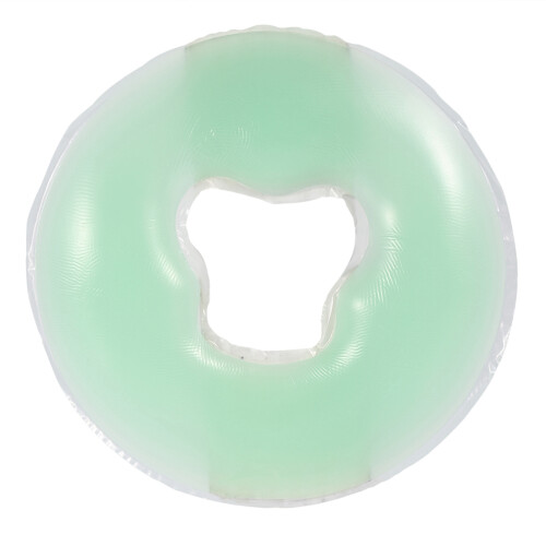 Soft Silicone Face Pillow Massager Spa Cushion Pad - Light Green 1