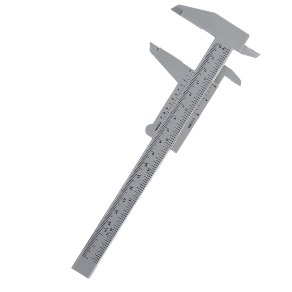 Eyebrow Tattoo Measuring Tool 150MM Plastic Permanent Makeup Micrometer