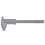 Eyebrow Tattoo Measuring Tool 150MM Plastic Permanent Makeup Micrometer 10