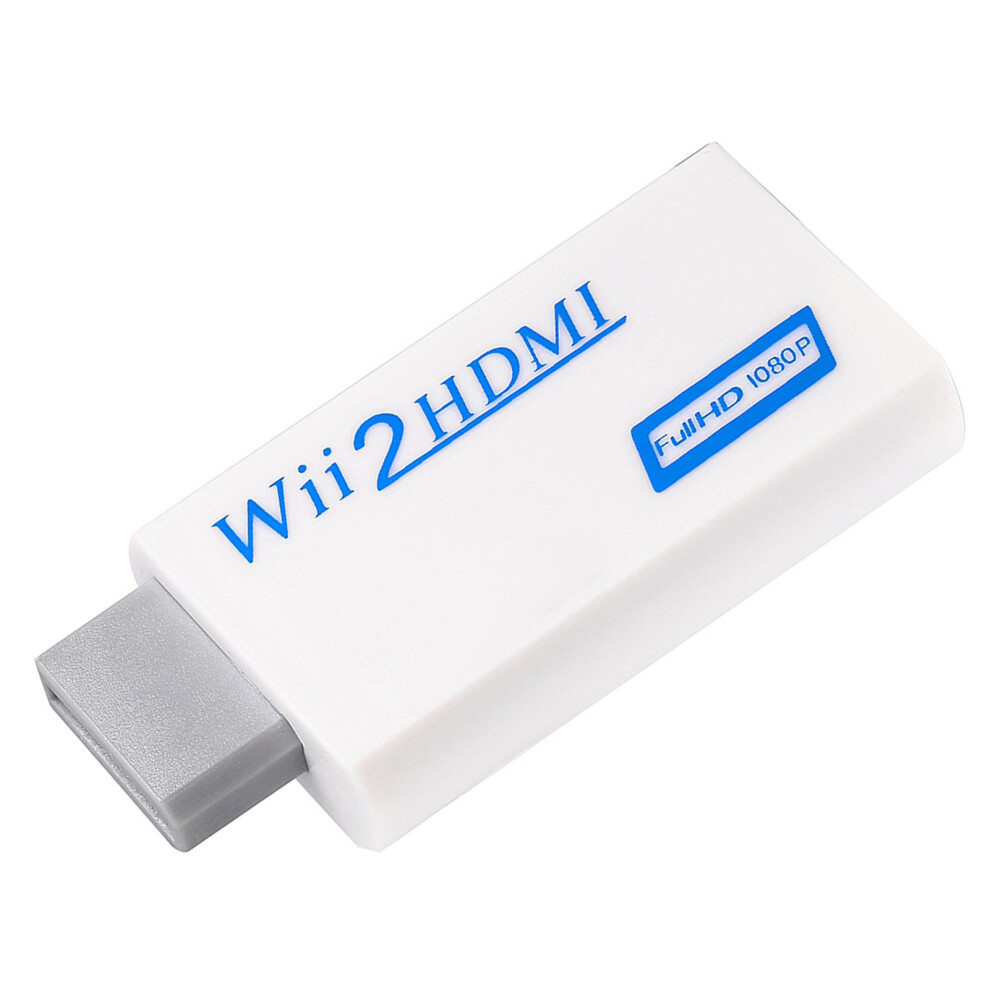 Versatile Wii To Hdmi 720P/1080P Converter With 3.5Mm Audio Output 8761341265924