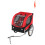 Pet Bike Trailer Smoothly Rolling Safety Bicycle 2