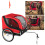 Pet Bike Trailer Smoothly Rolling Safety Bicycle 9