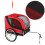 Pet Bike Trailer Smoothly Rolling Safety Bicycle 8