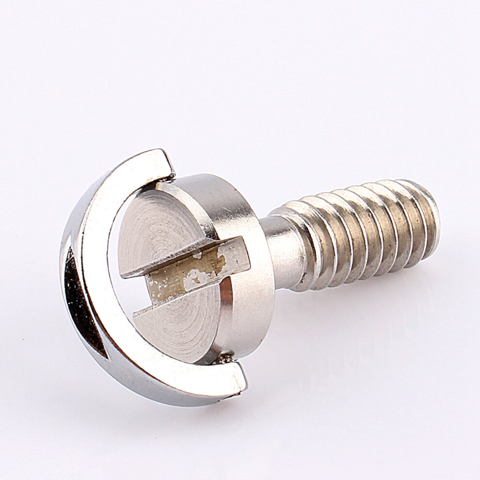 1/4" Stainless Steel D-Ring Camera Tripod Screw For Quick Release Plates 3501341266270