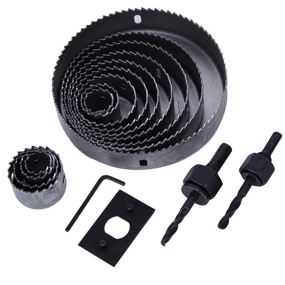 Set De Forets Carbure 17 Piã¨Ces - Outils Durables Pour Le Bois. 7891341266544