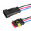 Durable Waterproof 3 Pin Car Wire Connector Auto Electrical Plug 2