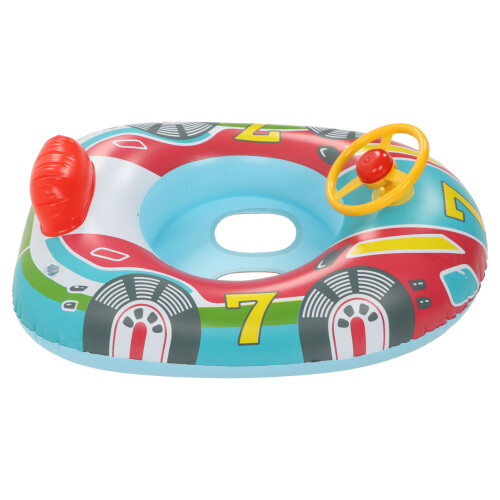 Yacht-Lenkrad Pool-Float aus PVC 65,5 cm Blau