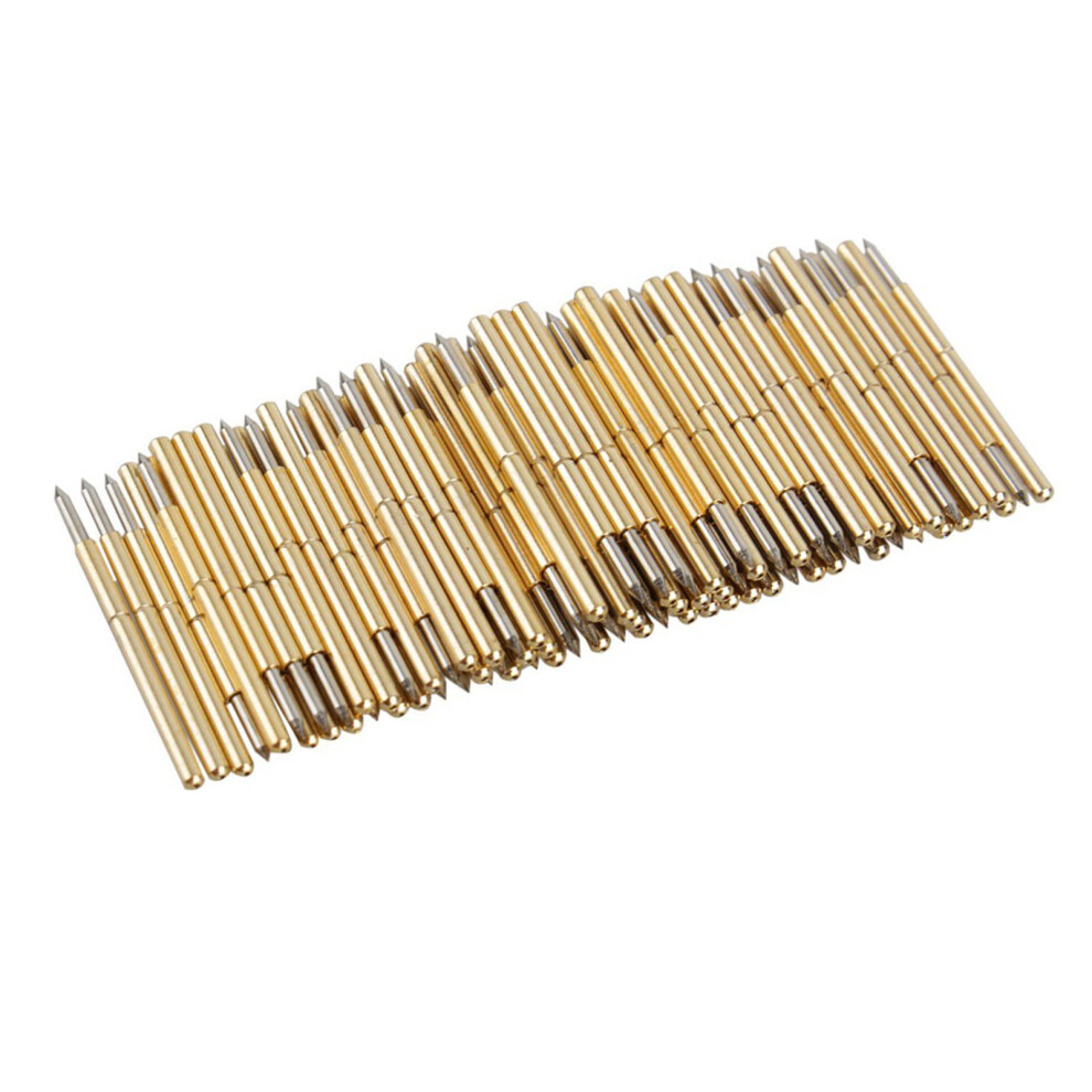 Spring Test Probe P75-B1 100Pcs Round Pogo Pins For Pcb Testing And Repair 9361341269640