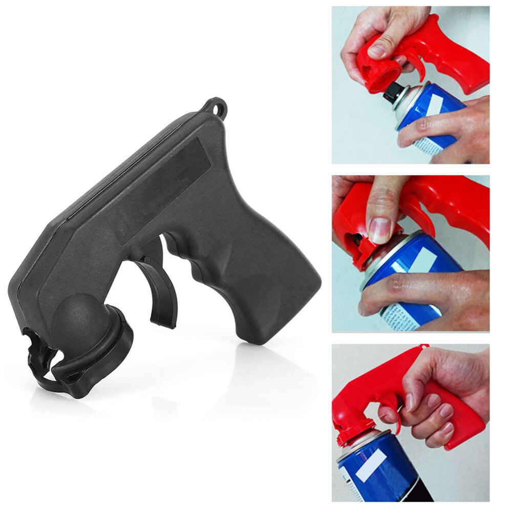 Durable Aerosol Spray Gun Handle With Locking Collar And Full Grip Trigger 4001341269862