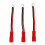 3 Stück PH2.0 auf JST-Stecker-Adapter 72mm Schwarz/Rot 2