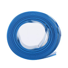 PVC Heat Shrink Tubing 18650/18500 Battery 30mm Φ18.5mm Blue 5m