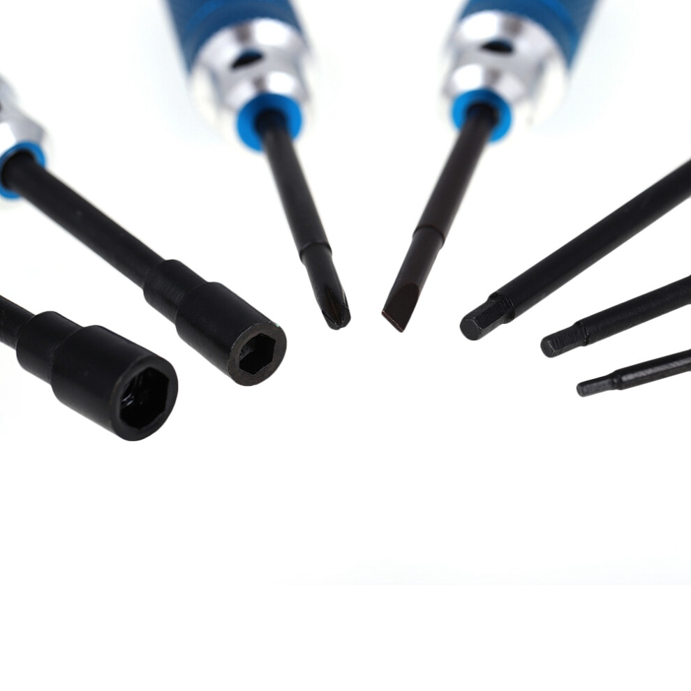 7Pcs Rc Hex Screwdriver Set For Cars, Planes, Helicopters Â Blue 7891341270985