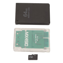 MX4SIO 64 GB Speicherkarte für PS2 Slim Klarweiß