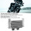 5 Row Universal Engine Oil Cooler Cooling Radiator 9