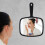 Quadrate HD Espejo de Afeitar con Mango y Vidrio ABS 9