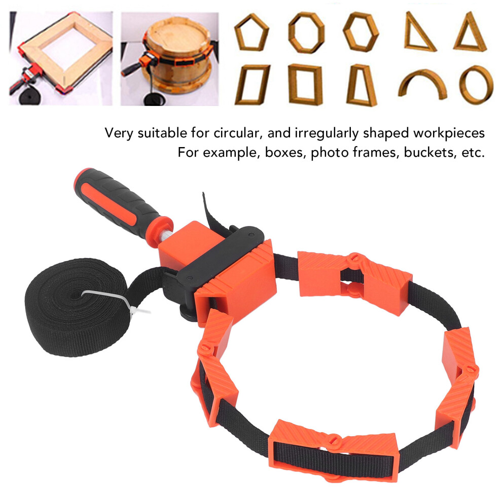4m Nylon Band Clamp Plastic Portable Compact Strap