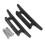 Pair Marine Mooring Anchor Deck Cleat w/ Screws 3