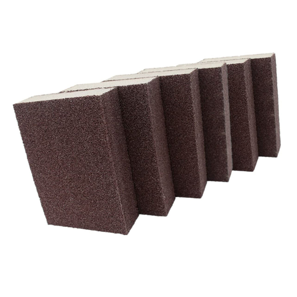 Sponge Sanitary Cleaner Pack Of 6 Heavy-Duty Scrubber Sponges For Wood Sanding, Kitchen Cleaning, And Pan Erasing 6482260646565