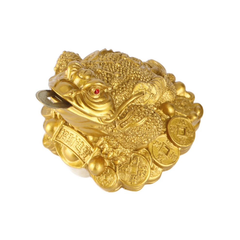 Lucky Money Frog Toad Feng Shui Home Office Decoration Prosperity Gift-image-OPC-PJMFRST-NEW
