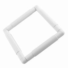 Plastik-Klapprahmen für Stickerei, Kreuzstich, Quilten 20,3 x 20,3 cm