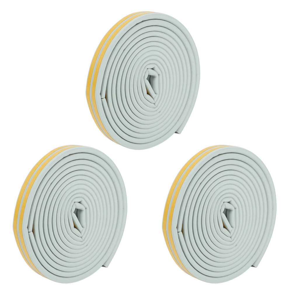 3Pcs Door Sealing Strip Thick Insulated Shock
